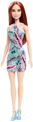 Barbie - Groene bloemenjurk - Barbiepop