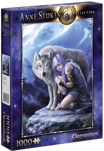 Clementoni - Puzzel 1000 Stukjes - Anne Stokes - Protector - Puzzel Voor Volwassenen