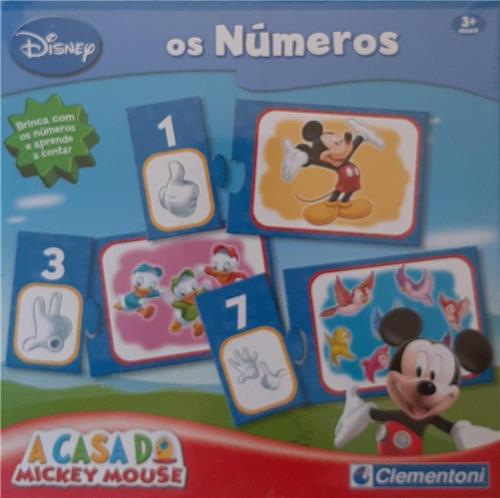 Disney A Casa Do Mickey Mouse os Números 3+anos