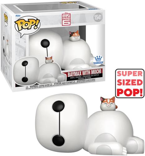 Funko POP! Disney BAYMAX WITH MOCHI 6 INCH 1541 BIG HERO 6 Exclusive LE