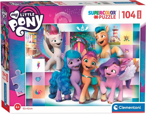 Clementoni Maxi Puzzel My Little Pony Lachen, 104st.