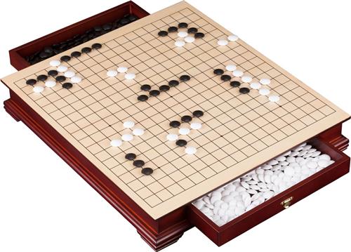 Philos Go & Go Bang Speeltafel (Speelstenen 21mm) (OP BESTELLING)