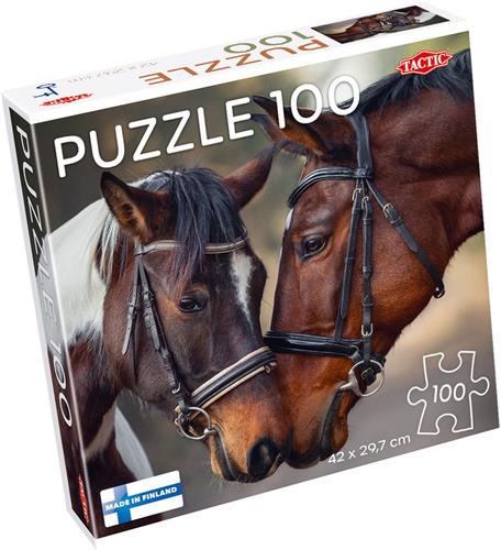 Horses in Love puzzel 100 stukjes