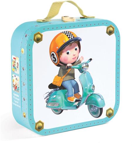 Fleurus puzzelkoffer -Walter's scooter