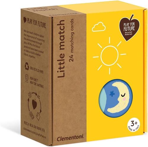 Clementoni Mini-puzzels Dag En Nacht 12 Stuks, puzzels kinderen