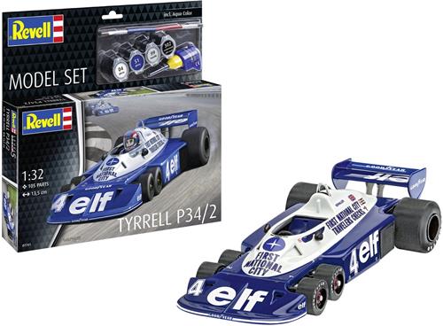 1:32 Revell 67741 Tyrrell P34/2 - Raceauto - Model Set Plastic Modelbouwpakket