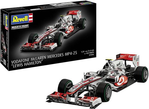 1:24 Revell 07096 Vodafone McLaren Mercedes MP4-25 - Lewis Hamilton - Formule 1 - Raceauto Plastic Modelbouwpakket