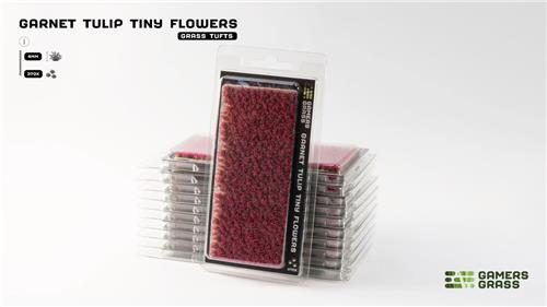 Garnet Tulip Tiny Flowers