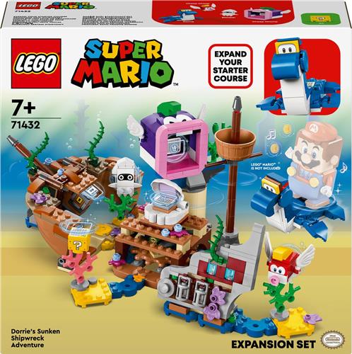 LEGO Super Mario Uitbreidingsset: Dorrie's Gezonken Scheepswrak Avontuur - 71432