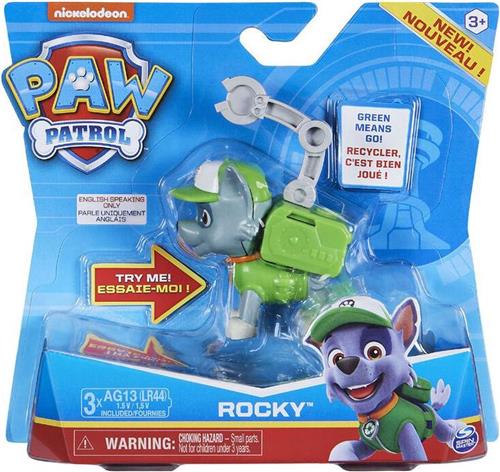 Paw Patrol Rocky action rescue pup met geluid
