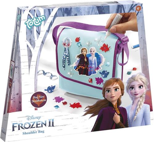 Totum Disney Frozen 2 - Hobbypakket - Schoudertas versieren - 26x28 cm
