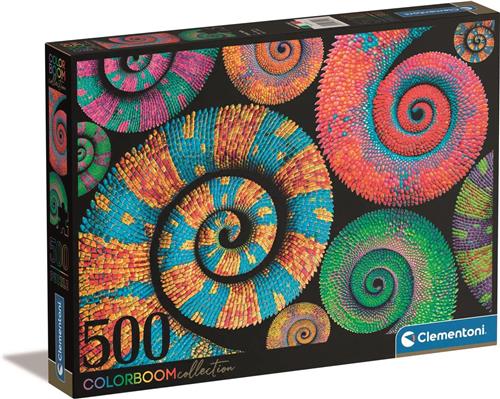 Clementoni - Puzzel - 500 Stukjes - Curly Tails - Puzzel Voor Volwassenen - High Quality Collection