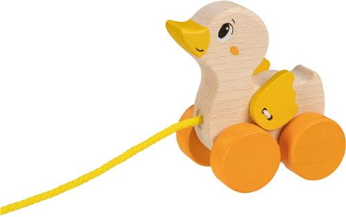 Goki Pull-along animal duck 8