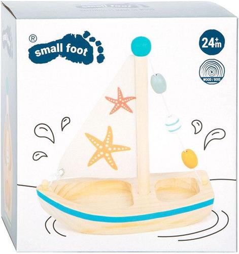 Small Foot - Badspeelgoed Houten Zeilboot Zeester
