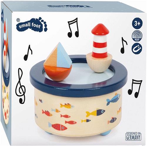 Small Foot - Houten Muziekdoos Ocean