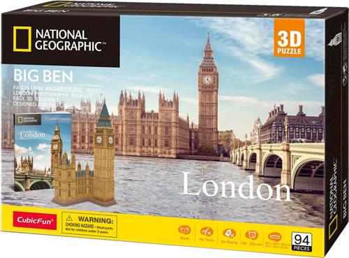 National Geographic 3D Puzzel Big Ben
