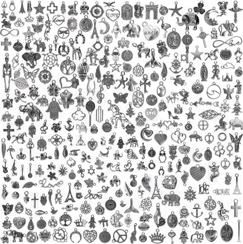 YONO Bedels voor Sieraden Maken - Armband - Ketting - Oorbellen - Set van 300 - Zilver