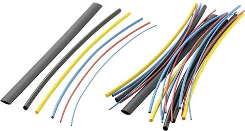 TRU COMPONENTS 1571322 Krimpkous assortiment Bont 9.50 mm 0.60 mm Krimpverhouding:2:1 28 stuk(s)