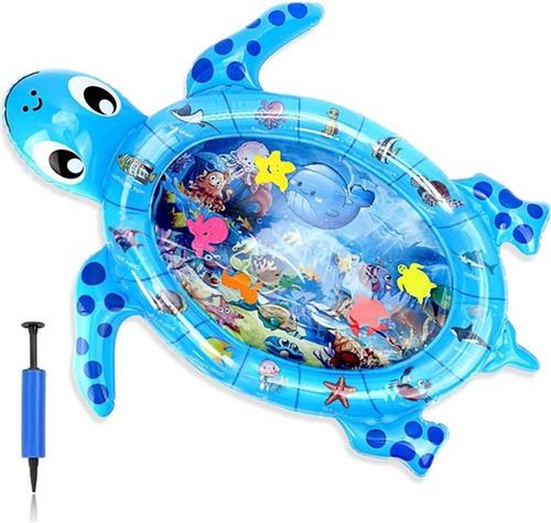 Opblaasbare Waterspeelmat - Perfect Sensorisch Speelgoed - Baby Activiteitencentrum - 3 6 9 Maanden - Stimulatie van Uw Baby Waterspeelmat