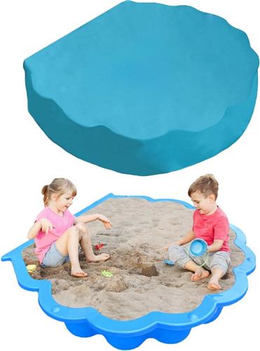 Lexium zandbak schelp - zandbak - zandbak schildpad - zandbak schelp met deksel - zandbak speelgoed