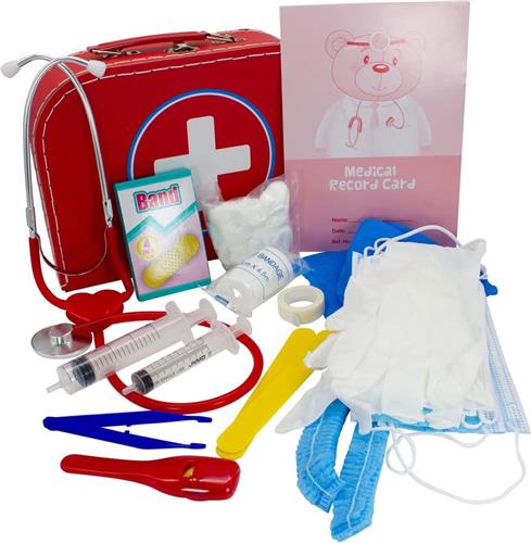 Lexium Dokterset Speelgoed - Doktersset - Dokterskoffer - Speelgoed Doktersset - Dokter Speelgoed voor kinderen