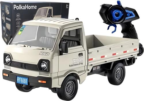 PolkaHome® RC auto, RC truck op afstandsbediening met stoom uitstoot functie. RC drift auto Perfect voor driften én klimmen. Speel goed voor Jongens en meisjes.