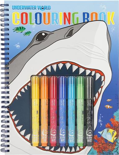 Depesche - Dino World kleurboek set - UNDERWATER