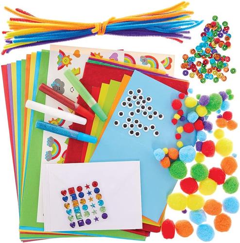Lexium Knutselkoffer - Knutselset - Knutseldoos - Knutselbox - Creatief Speelgoed voor Kinderen - Knutselen Meisjes - Knutselen Jongens