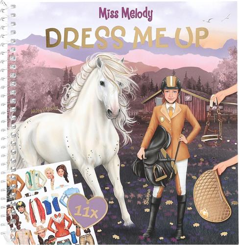 Depesche - Miss Melody Dress Me Up Stickerboek