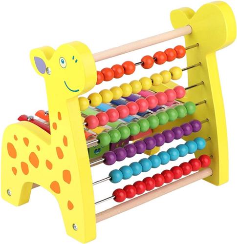 Inovra Plus - Leerspeelgoed Rekenpuzzel Spel - Telraam Tel Spel Cadeau voor Peuters en Kinderen