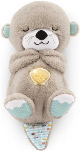 Pluche Snoezelotter Muziekdoos - Kalmerend Babyspeelgoed - Rustgevende Geluiden & Ritmische Bewegingen - Knuffelbaar & Comfortabel Vanaf Geboorte