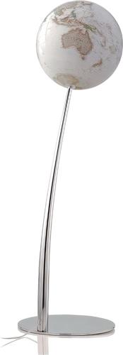 National Geographic Globe - Wereldbol - Iron Executive - Met Hoge Aluminium Voet - 30 cm
