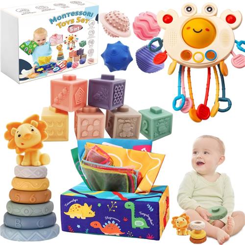 Lexium Baby Speelgoed 6 Maanden - Baby Speelgoed 3 Maanden - Baby Speelgoed 0 Jaar - Babyspeelgoed