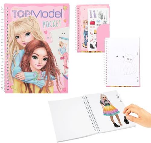TOPModel pocket kleurboek.