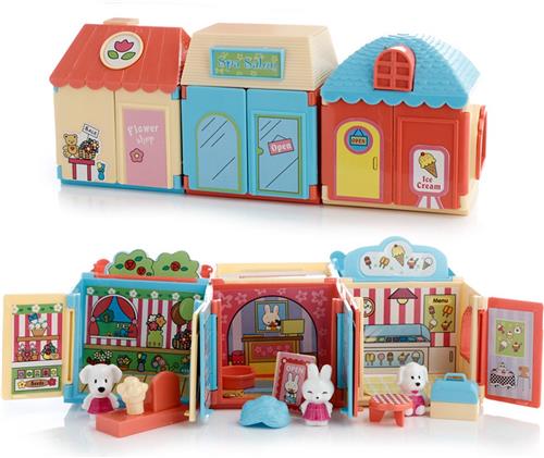 Town house - schattig puppy huisje - spaar ze alle 3 - Puckator