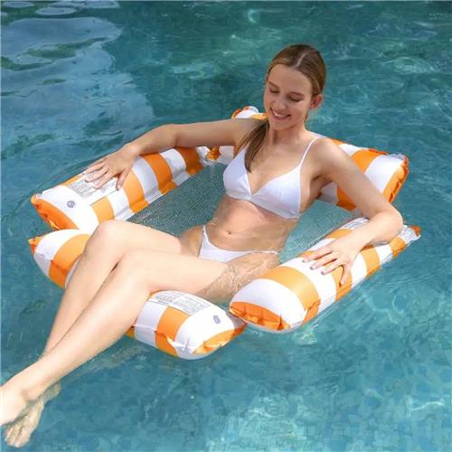 Bovista Luchtbed - Luchtbed Zwembad - 2 Personen - 1 Persoon - Oranje