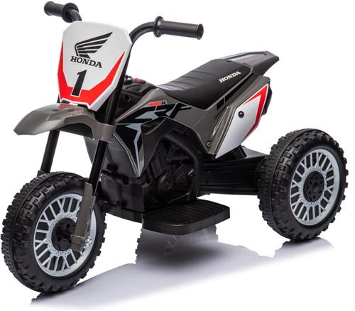 Honda elektrische kindermotor vanaf 18 maanden, elektrische kindermotor, elektrische voertuigen 1x30W, 3km/h (Grijs)
