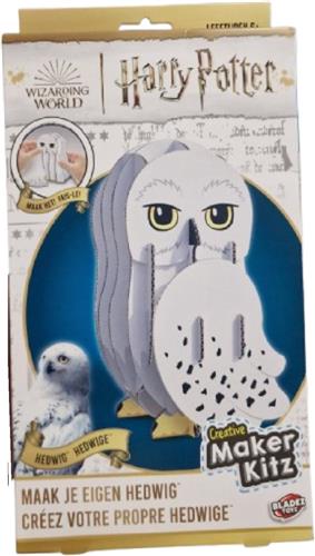 Harry Potter 3D puzzel - 14 cm - geen schaar of lijm nodig - Hedwig