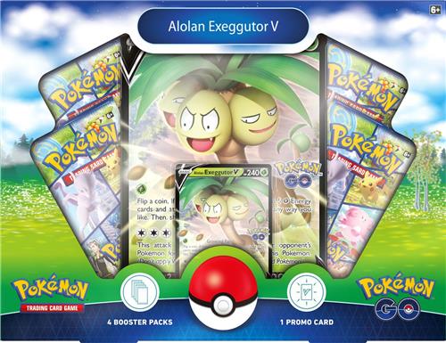 Pokémon GO Collection: Alolan Exeggutor V Collection - Pokémon Kaarten