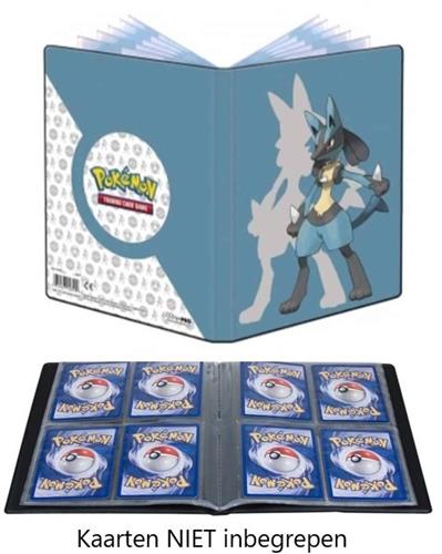 Pokémon Ultra Pro Lucario 4-Pocket - Verzamelmap