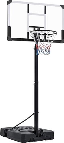 Lexium Basketbalpaal verstelbaar - Basketbalring - Basketbalpaal voor buiten - Basketbalpaal voor kinderen - Basketbal paal verstelbaar