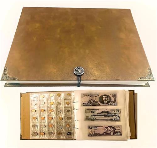 Lexium Biljetten verzamelmap - Geld verzamelmap - Biljetten album - Geld verzamelen - Biljetten houder