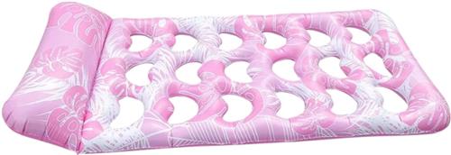 Nivard Opblaasbare Zwemband - Luchtbed Zwemband - 1 Persoon - Zwemring - Roze 180x90