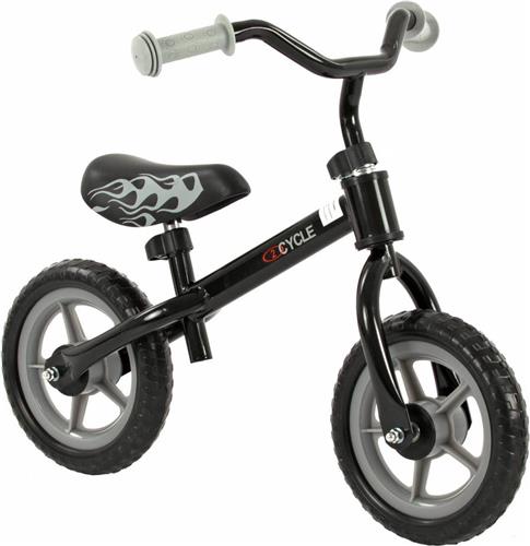 2Cycle Loopfiets - Zwart-Grijs