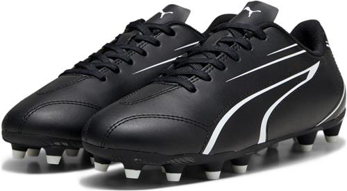 Puma Vitoria FG/AG Junior Football Boots - Black/White - 2.