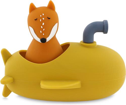 Trixie Badspeelgoed Duikboot - Mr. Fox  Siliconen Bad Speelgoed  Vanaf 12 Maanden