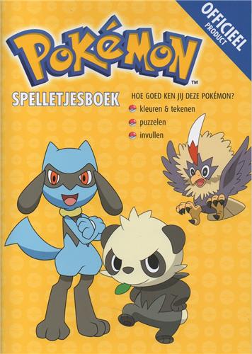 Pokémon - Spelletjesboek - Hoe goed ken jij deze Pokémon - Geel