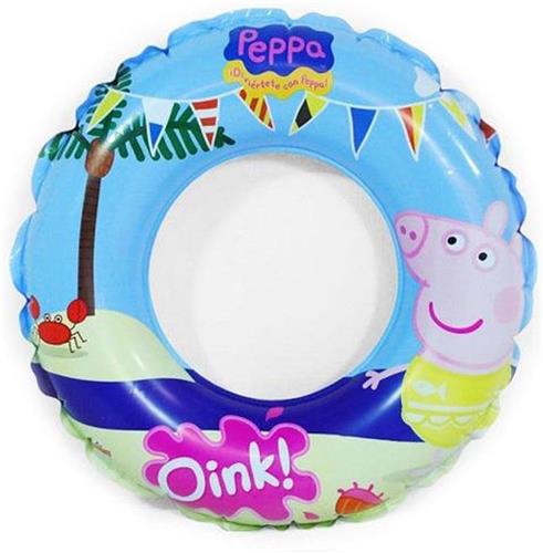 Peppa Pig Opblaasbare Zwemband - Opblaasbare Zwemring voor Kinderen - 2 tot 4 jaar - 19.8 x 13.4 x 3.2