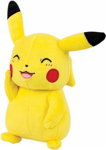 Pokemon - Pikachu - Knipoog - Pluche Knuffel (Tomy) - 30 cm