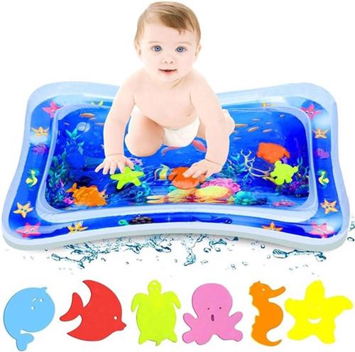 Opblaasbare watermat voor baby's - speelmat waterspeelmat - babymat 66 x 50 cm - vanaf 3 6 9 maanden Waterspeelmat